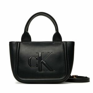 Táska Calvin Klein Bold Ck Small Tote With Strap LV04F3219G Fekete kép