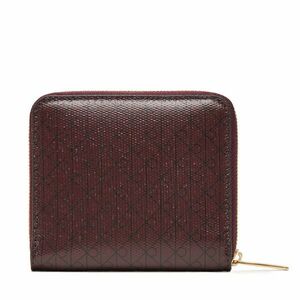 Kis női pénztárca Calvin Klein Emblem Aop Square Zip Around LV04F1089G Bordó kép