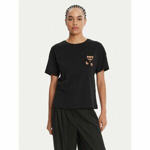 Liu Jo Póló MF5416 JS923 Fekete Regular Fit kép