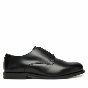Félcipő Calvin Klein Ess Rubber Derby Lth HM0HM02056 Fekete kép