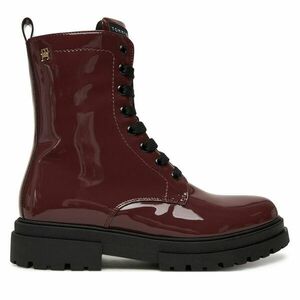 Bakancs Tommy Hilfiger Lace-Up Bootie T4A5-34025-0775 D Bordó kép
