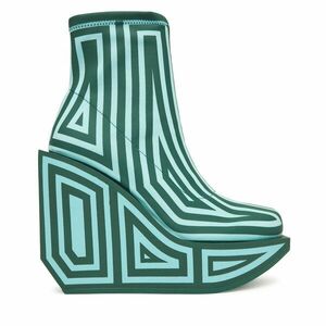 Bokacsizma United Nude Wa Bootie Hi 1087993382 Zöld kép