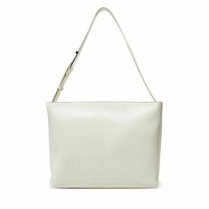 Táska Calvin Klein Embossed Logo Medium Shopper K60K613172 Ekru kép