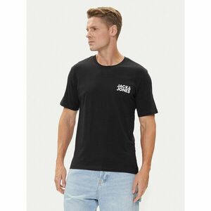 Jack&Jones 3 db póló Corp Logo 12191762 Fekete Slim Fit kép