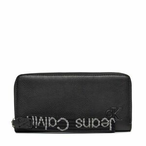 Nagy női pénztárca Calvin Klein Ultralight Zip Around W/Wristlet K60K611498 Fekete kép