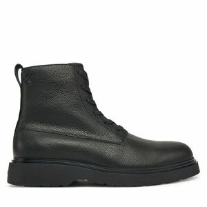 Bakancs Calvin Klein Combat Ess Lace Up Zip Boot Lth YM0YM01373 Fekete kép