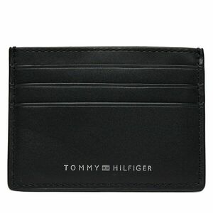 Bankkártya tartó Tommy Hilfiger Th Spw Leather Cc Holder AM0AM11845 Fekete kép