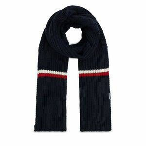 Sál Tommy Hilfiger Monotype Chunky Knit Scarf AM0AM11507 Sötétkék kép