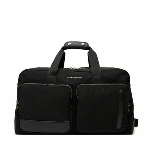 Táska Tommy Hilfiger Th Business Nylon Duffle AM0AM13382 Fekete kép