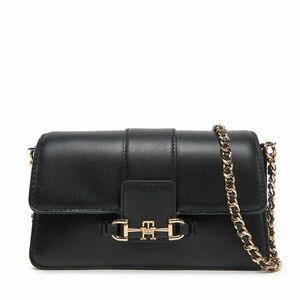 Táska Tommy Hilfiger Heritage Leather Crossover AW0AW17212 Fekete kép
