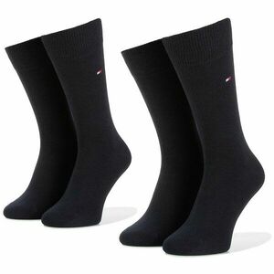 2 pár hosszú szárú unisex zokni Tommy Hilfiger 371111 Sötétkék kép