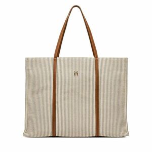 Táska Tommy Hilfiger Th Premium Beach Le Tote AW0AW17418 Bézs kép