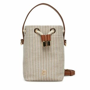 Táska Tommy Hilfiger Th Premium Beach Le Bucket AW0AW17215 Bézs kép