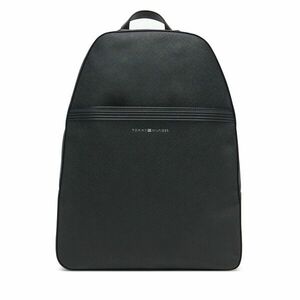 Hátizsák Tommy Hilfiger Th Business Leather Backpack AM0AM13213 Fekete kép