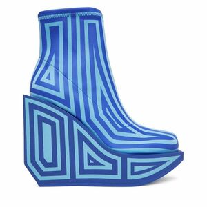 Bokacsizma United Nude Wa Bootie Hi 1087965682 Kék kép