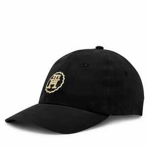 Baseball sapka Tommy Hilfiger Spring Chic Cap AW0AW15775 Fekete kép