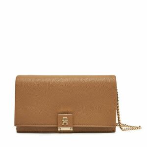 Táska Tommy Hilfiger Th Her Flap W/Chain AW0AW17403 Bézs kép