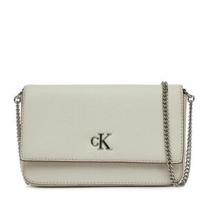 Táska Calvin Klein Jeans Minimal Monogram Ew Flap Ph/Cb19 LV04K1027G Bézs kép