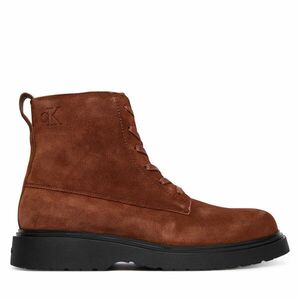 Bakancs Calvin Klein Combat Ess Lace Up Zip Boot Su YM0YM01371 Barna kép