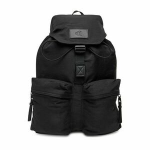 Hátizsák Calvin Klein Jeans Metro Nylon Flap Bp 43 Ny LV04G3085G Fekete kép
