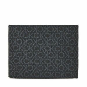 Férfi pénztárca Calvin Klein Classic Mono Trifold 10Cc W/Coin K50K512855 Fekete kép