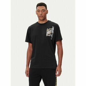 Plein Sport Póló FAEC MTK8368 STE001N Fekete Loose Fit kép