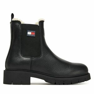 Bokacsizma Tommy Jeans Tjw Chelsea Boot Wl EN0EN02826 Fekete kép