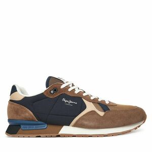 Sportcipők Pepe Jeans Brit Colors M PMS400004 Barna kép