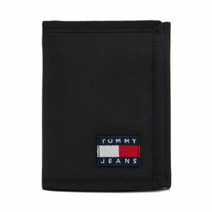 Kisméretű férfi pénztárca Tommy Jeans Tjm Ess Daily Nylon Tri Wallet AM0AM13269 Fekete kép