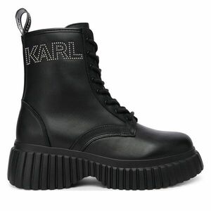 Bakancs KARL LAGERFELD KL44475 Fekete kép