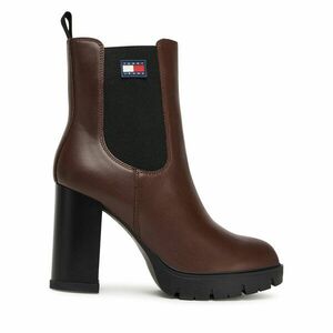 Bokacsizma Tommy Jeans Tjw EN0EN02831 Barna kép