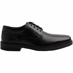 Oxford cipők Clarks WENDELL-LACE-BLACK LEATHER kép
