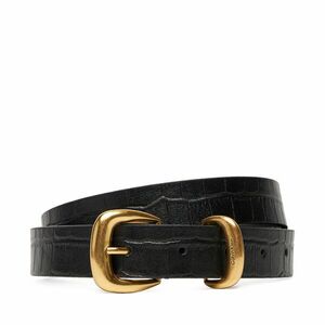 Női öv Calvin Klein Bombay Strap Croc 25Mm Belt LV04F7056G Fekete kép