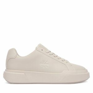 Sportcipők Calvin Klein Chunky Cupsole Laceup Lth Wn YW0YW01947 Ekru kép