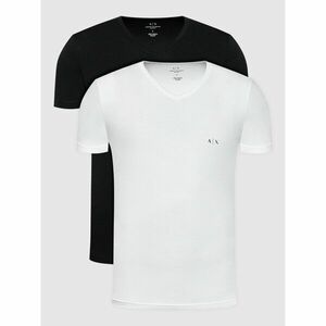 Armani Exchange 2 póló készlet 956004 CC282 42520 Fekete Regular Fit kép
