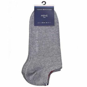 2 pár férfi bokazokni Tommy Hilfiger 342023001 Szürke kép