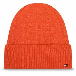 Sapka Tommy Hilfiger Th Flag Fluffy AW0AW17779 Narancssárga kép