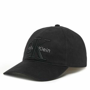 Baseball sapka Calvin Klein Large Monologo LV04D5039G Fekete kép