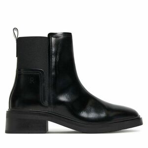 Bokacsizma Tommy Hilfiger Minimal Abrasivato FW0FW08764 Fekete kép