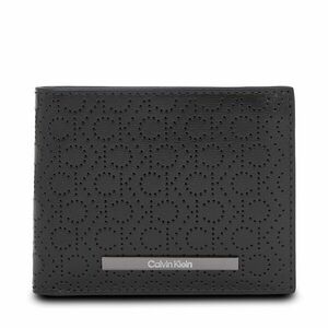 Nagyméretű férfi pénztárca Calvin Klein Modern Bar Bifold 6Cc W/Bill K50K511834 Fekete kép