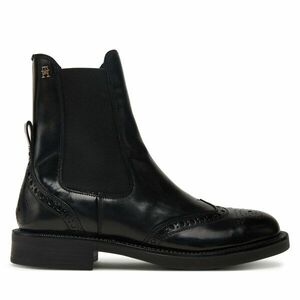 Bokacsizma Tommy Hilfiger Brogue Boot FW0FW09151 Fekete kép