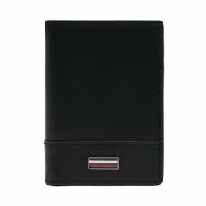 Nagyméretű férfi pénztárca Tommy Hilfiger Th Corp Bifold AM0AM13248 Fekete kép