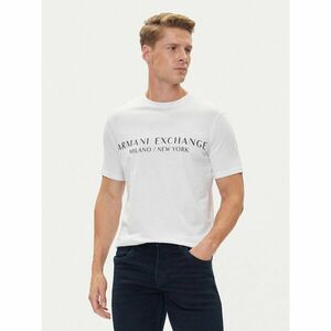 Armani Exchange Póló 8NZT72 Z8H4Z 1100 Fehér Slim Fit kép
