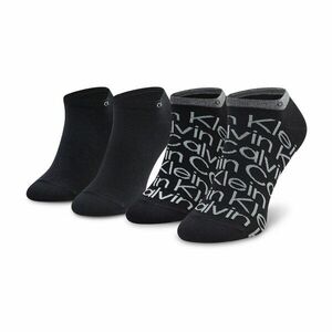 2 pár unsiex bokazokni Calvin Klein 701218714 Fekete kép