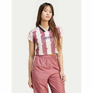 adidas Póló Tiro Cut 3-Stripes IX3520 Rózsaszín Slim Fit kép