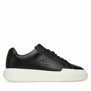 Sportcipők Calvin Klein Chunky Cupsole Laceup Lth Wn YW0YW01947 Fekete kép