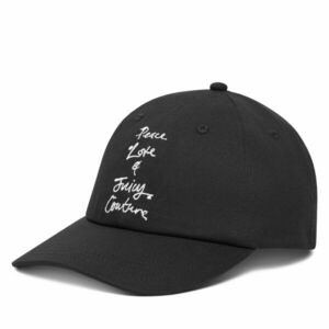 Baseball sapka Juicy Couture Peace Love And Juicy JCAWH225703 Fekete kép