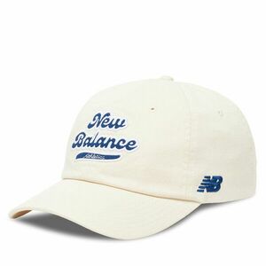 Baseball sapka New Balance 6 Panel Athletics Legacy Hat LAH53000PEF Fehér kép