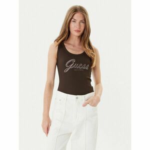 Guess Felső W5YP00 KCXJ2 Barna Regular Fit kép