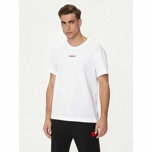 Hugo Póló Linked 50518646 Fehér Relaxed Fit kép